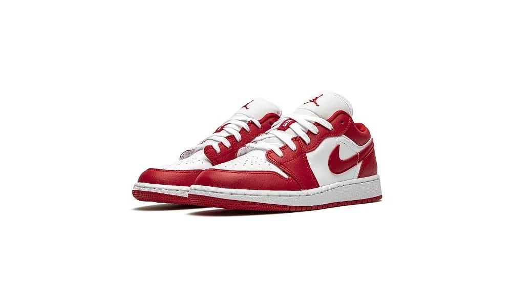 Nike air jordan low trainers hot sale in red